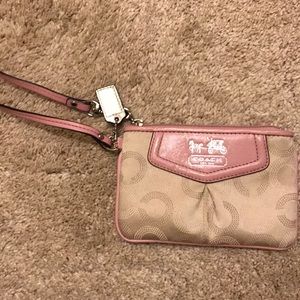 Coach small wristlet